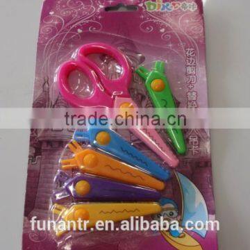 5 inch lace scissors for school kids for promotion(OI06025)