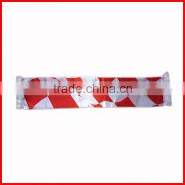 130*14cm Croatia satin sports scarf