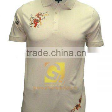 Men's cheap polo shirt 100% cotton