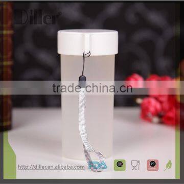 Eco-friendly colorful dull polish plastic water bottle