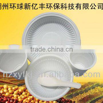 biodegradable disposable starch tableware