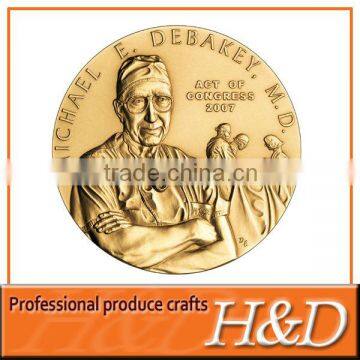 Newest popular 3D effect logo sale old coins with religious style