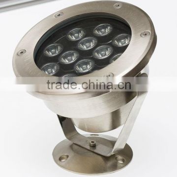 high power stainless steel 12W IP68 pool lights led underwater lights