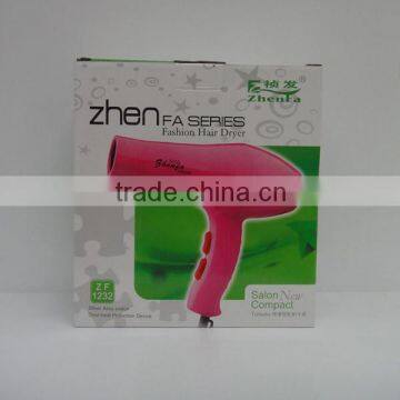 Fashion Hair Dryer 1000 Watt Hair Blow Dryer for Home Use ZF-1232 photo-6