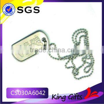 dog tag chain dog tag drive dog id tag embossing