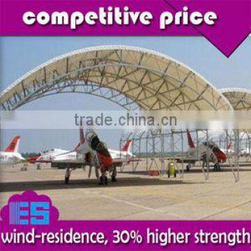 East Standard customized prefabricated steel aircraft hangar project