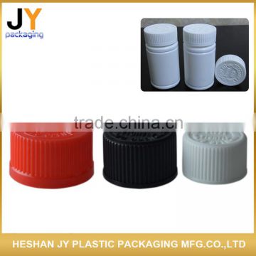 Free sampel PET plastic bottle cap food grade 28mm 24mm 20mm different types of bottle caps