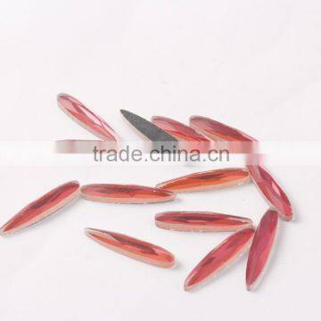 Machine Cut Crystal Glass Stones,special-shaped glass diamond for diy metarial