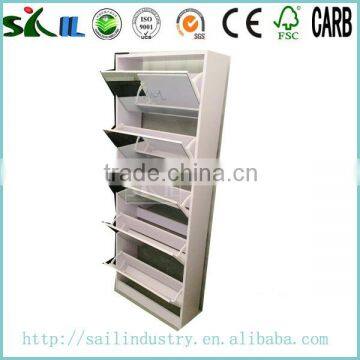 corner shoe cabinet