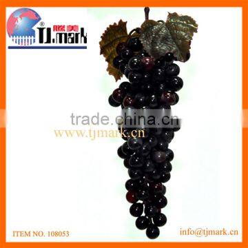 136PCS PVC PURPLE GRAPE BUNCH, GARDEN DECORATION GRAPE BUNCH