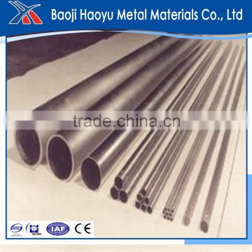 QJTP-08 Grade 4 Titanium Pipe Seamless ASTM B338 Rolled Titanium Tube