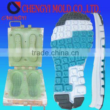 2014 lastest style two color hot and cold sole mold