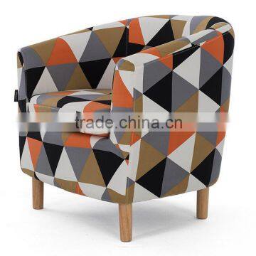 First Touch One Seat Fabric Sofa For Living Room ,Modern Style Coffee Sofa