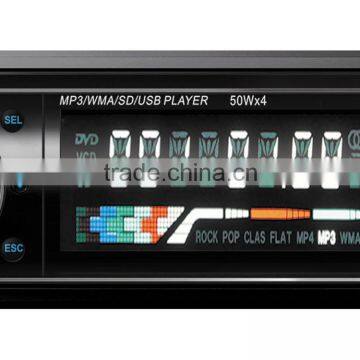 Fixed Panel 6225 MP3 MP4 FM/AM USB SD AUX CAR RADIO PLAYER