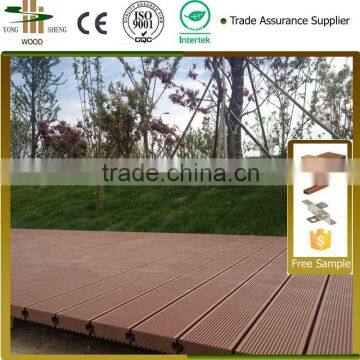 laminable wood plastic outdoor floor tile
