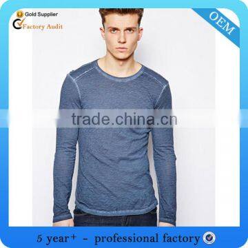 New model skin tight mens long sleeve t shirt