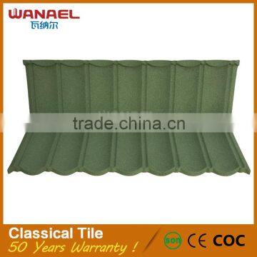 0.4mm thickness roofing tile non-curing and less labor cost roof tile cost