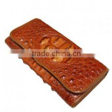 Crocodile leather wallet for women SWCRW-004