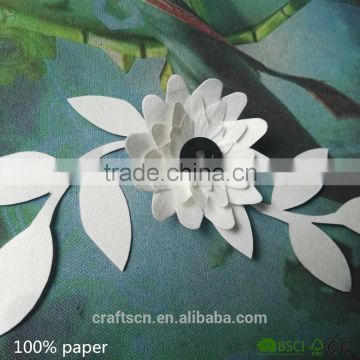 artistic paper flower made of biodegradable material