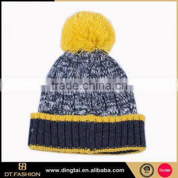 European style girls winter baby knitted beanie winter hat