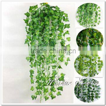 Whole sell manufacturer artificial hanging rattan ivy plant