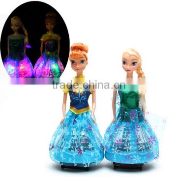 Hot Sale Pretty LED Light Princess Dolls For Girls/Make your own Beautiful Girl Dolls With LED Light China Factory