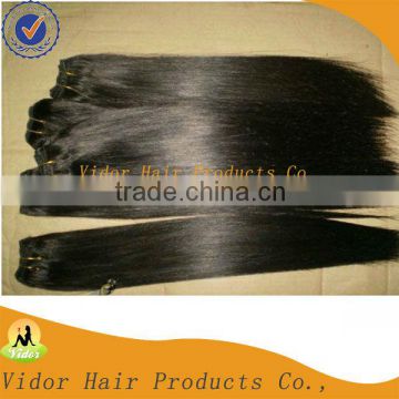 2013 Wholesale Full Head 26'' Indian Remy Hair Hand Tied Weft