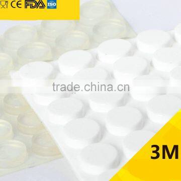 Special Offer 16*5mm Hemispherical Clear 3M Self-adhesive Silicone Rubber Feet bumper pads