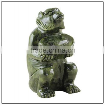 Auspicious Jade Feng Shui monkey , monkey statue