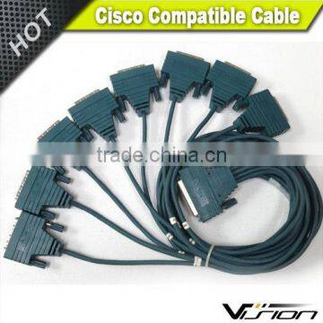 Cisco CAB-OCTAL-MODEM= Router cable - HD-68 (M) - DB-25 (M) - for P/N: NM-16A, NM-16A/S, NM-16A/S=, NM-16A/S-RF, NM-16A=, NM-16A