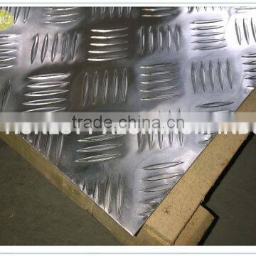 tread plate aluminum checkered plate 1050 3003 1060 heatproof plate