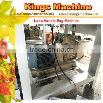 The Most Popular Model Nonwoven Soft Loop Handle Bag Making Machine(Ruian Kings Machine) photo-2
