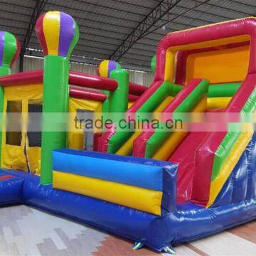 China manufacturer inflatable bouncer with CE certification, inflatable bouncer slide, bouncer castle for kids