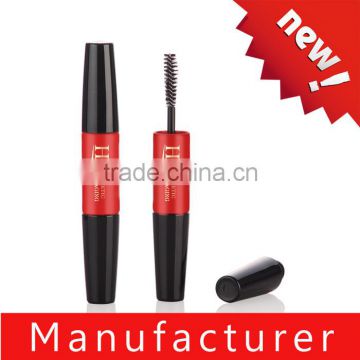 Unique Double Side Empty Mascara Container For Upper And Lower Eye Lashes