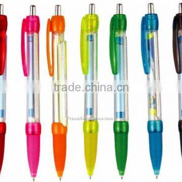 Hot Plastic scroll banner flag ballpoint pen