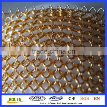 golden ring mesh for interior design