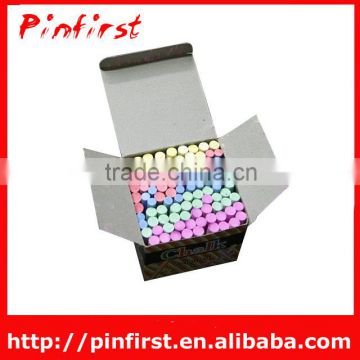 Standard Box Chinese Dustless Gesso Blackboard Colorful Chalk