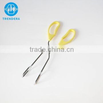 Stainless steel kitchen scissor tongs