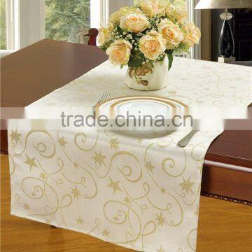 Poloyester Table Cloth/Flower Table Linen/Flower Prinnted Tablecloth/ photo-5