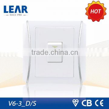 Anti fire plastic wall switch panel