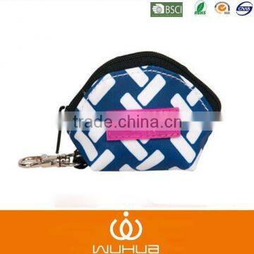 customized logo cotton monogram pouch bag for summer