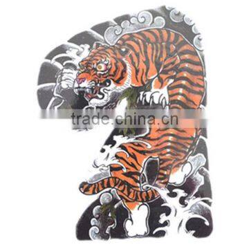 new fashion water proof tiger style mens arm temporary tattoo sticker