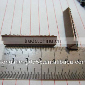 Big size Metal Cord end clip/ tail clamps