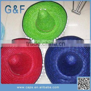 High Quality Big Sombrero Straw Hat In China