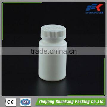 New products 2016 120ml empty white PE medical bottle for pills, Hdpe container with lid, medicine tablets plastic bottle                        
                                                Quality Choice