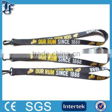 promotional heat transfer printing lanyard/ neck lanyards with custom design