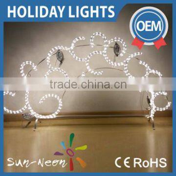 300cm*127cm christmas holiday 2D LED cross street motif light