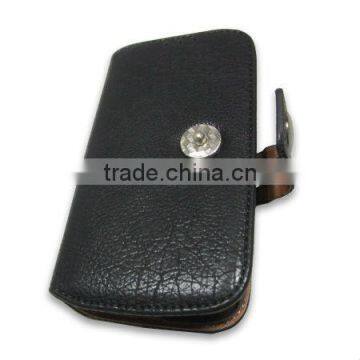 PU Case for samsung i9300 galaxy s 3 with magnet button lock