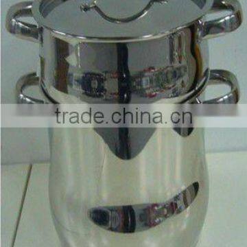 stainless steel cookware ues in the kitchen