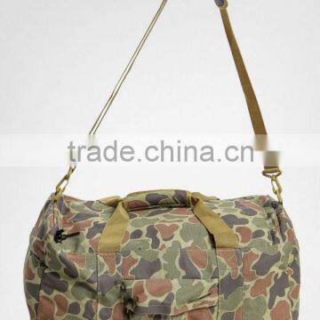 2014 New Camouflage Camo Travel Duffel bag, sport bag, duffel bag with water bottle